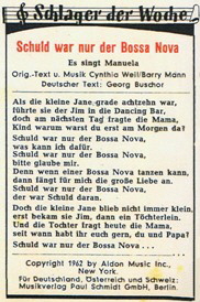 1963 Text BossaNova