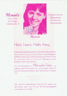 1970 Werbezettel RÃ¼ckseite